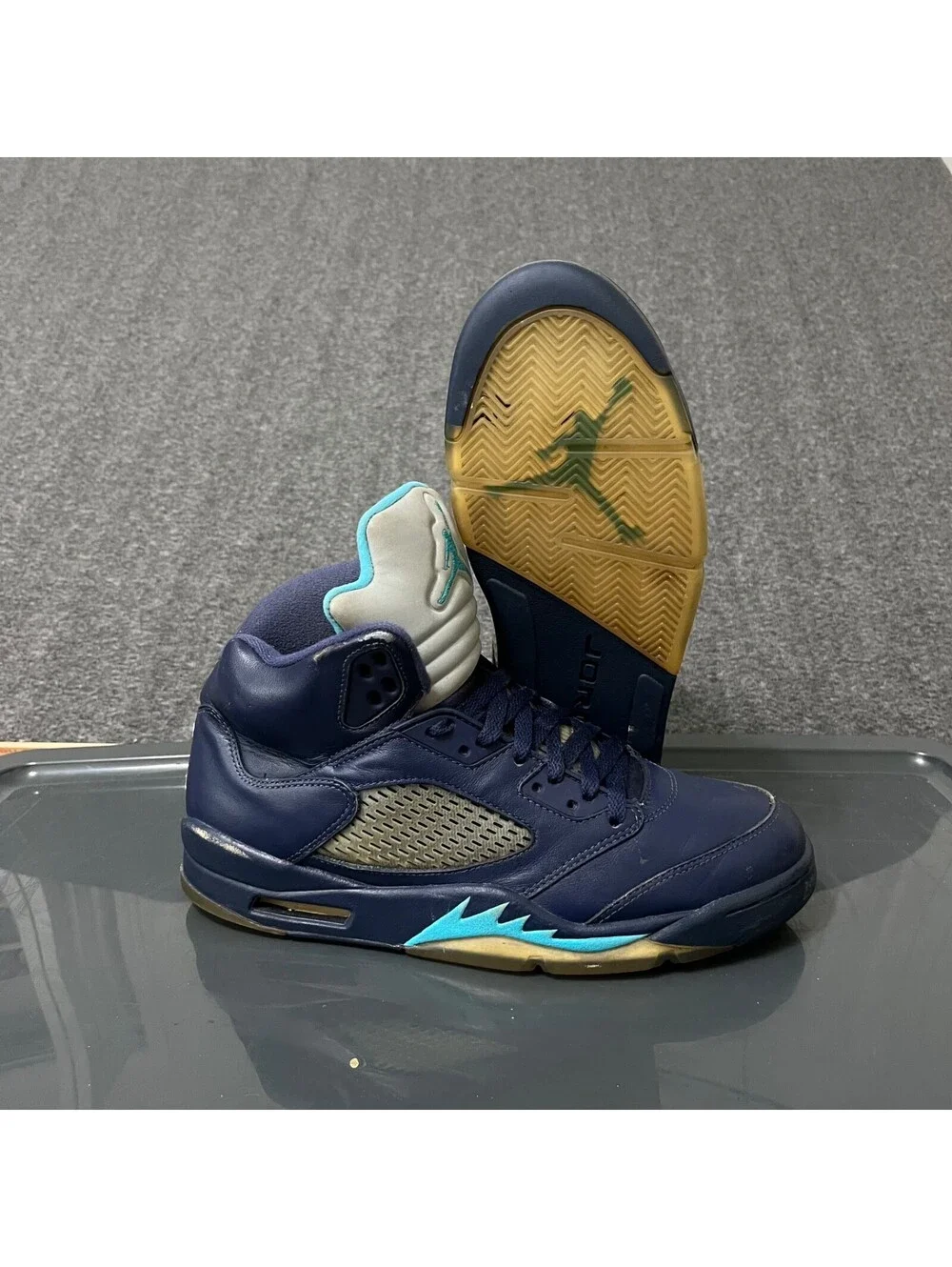 Air Jordan 5 Pre Grape Size 9 Mens Nike Retro Hornets Alternate 136027-405